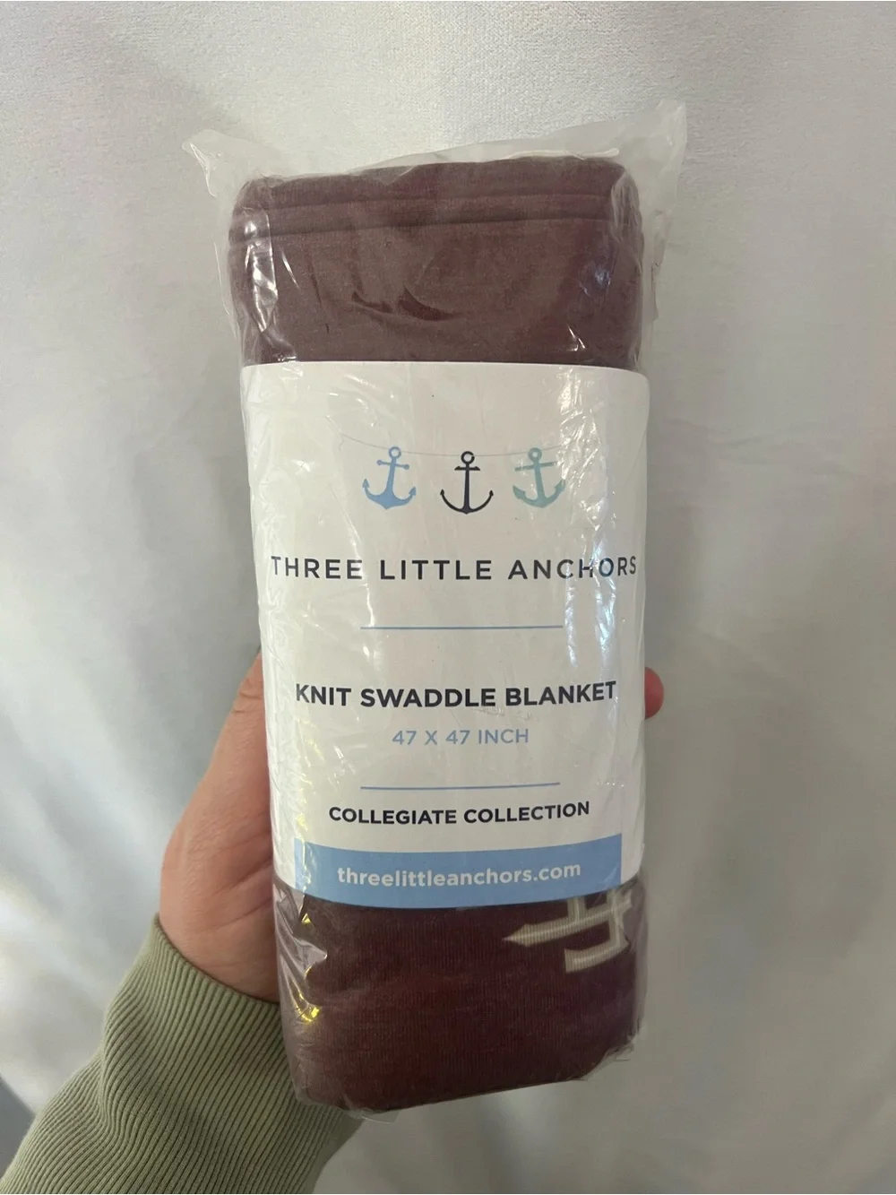 Fanatics Florida State University Garnet Infant Swaddle Blanket FSU Noles